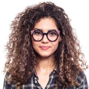 Stylish Fendi Blue Black and Red Blue Light Glasses